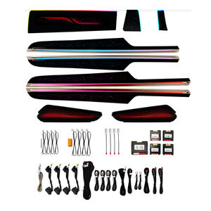 Kit d'éclairage d'ambiance intérieur LED Symphony pour Porsche Macan 2018-2024, bande décorative d'ambiance, accessoires - Product Image 1