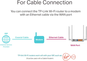 <span class=keywords><strong>TP</strong></span>-<span class=keywords><strong>Link</strong></span> <span class=keywords><strong>Archer</strong></span> C50 IEEE 802.11ac Routeur sans fil Ethernet - Product Image 6