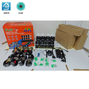ชุดกล้องวงจรปิด Xmeye ICSEE DVR XVR 8 ตัว พร้อมส่งจากโรงงาน กล้องทรงกระบอก สีคมชัด กันน้ำ IP67 สำหรับร้านค้าและบ้าน - Product Image 6