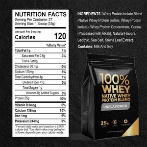 Bán buôn Whey Protein bột bao bì túi WPC 80 Whey Protein bột bao bì số lượng lớn Túi WPC 80 - Product Image 2