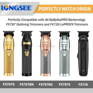 Lames de rechange jetables en acier inoxydable durables, très vendues, pour tondeuses <span class=keywords><strong>Babyliss</strong></span> FX707, accessoires pour outils de coupe, cheveux - Product Image 4