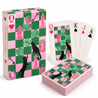 Cartes à Jouer Personnalisées Écologiques et Durables, Jeu de Poker Personnalisé avec Boîte Personnalisée, Promotion de Marque Familiale, Vente en Gros