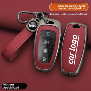Housse de clé pour Hyundai Tucson L 2022-2023, nouvelle coque de protection en métal pour clé de voiture Tucson L de cinquième génération, protection B - Product Image 2