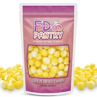 Op Maat Bedrukt Gevriesdroogd Fruit Gummy Snoepjes Mylar Zakjes Koffie Chocolade Koekjes Snack Gevriesdroogd Fruit Rits Zakjes