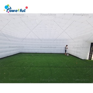 Tente de fête portable, cube de disco gonflable, grand chapiteau de disco gonflable avec éclairage LED - Product Image 5