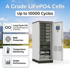 Sistema de Almacenamiento de Energía de Alto Voltaje BESS de 128 kWh, Gabinete Exterior de 144 kWh, Sistema Industrial y Comercial con Batería Lifepo4 de 100 kWh - Product Image 1