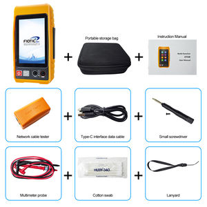 เครื่องทดสอบใยแก้วนำแสง FIOTIC MOT-33 ระดับมืออาชีพ พร้อมมัลติฟังก์ชั่น  มัลติมิเตอร์อัจฉริยะ เครื่องมือเครือข่าย และการทดสอบสายเคเบิลสำหรับ FTTH - Product Image 5