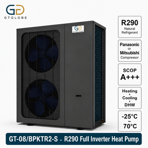 Pompe à chaleur R290 DC Inverter 26KW 3-en-1 Chauffage Refroidissement <span class=keywords><strong>Eau</strong></span> Chaude Métal <span class=keywords><strong>Électrique</strong></span> Certifiée CE pour Villa Usage Domestique Contrôle WiFi - Product Image 1