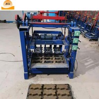 Machine à fabriquer des blocs creux en béton léger, interverrouillables, en métal, de grande taille, pour travaux de construction