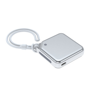 Chauffe-mains portable ultra-mince en aluminium et plastique WPB009 2000mAh avec batterie externe, interface Type-C, chauffage 5W, double face chauffante - Product Image 2