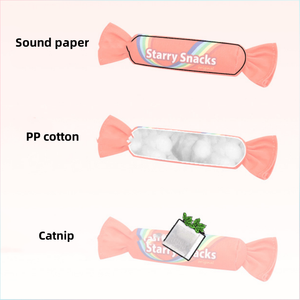 Nouveaux produits pour animaux de compagnie : coussin anti-ennui, jouet pour chat à la catnip avec papier qui griffe, résistant aux morsures et aux griffades, bâtonnet jouet pour chat. - Product Image 4