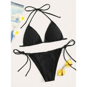 Qualité plage jeunes filles <span class=keywords><strong>bikini</strong></span> Sexy Dos Nu Maillot De Bain Chaude micro <span class=keywords><strong>Bikini</strong></span> Fille - Product Image 4