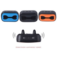 Intelligentes Smartes Hunde-Bellstopp-Halsband Ultraschall-Vibrations-Training Elektrische Schockprävention ABS/Nylon-Material