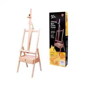 Adjustable Artists Floor Stand a-Frame Pine Wood Easel - China