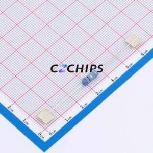 Résistance traversante ROX1SJ1R0, composant traversant (THT), film d'oxyde métallique, 1 ohm, 5%, 1W - Product Image 2