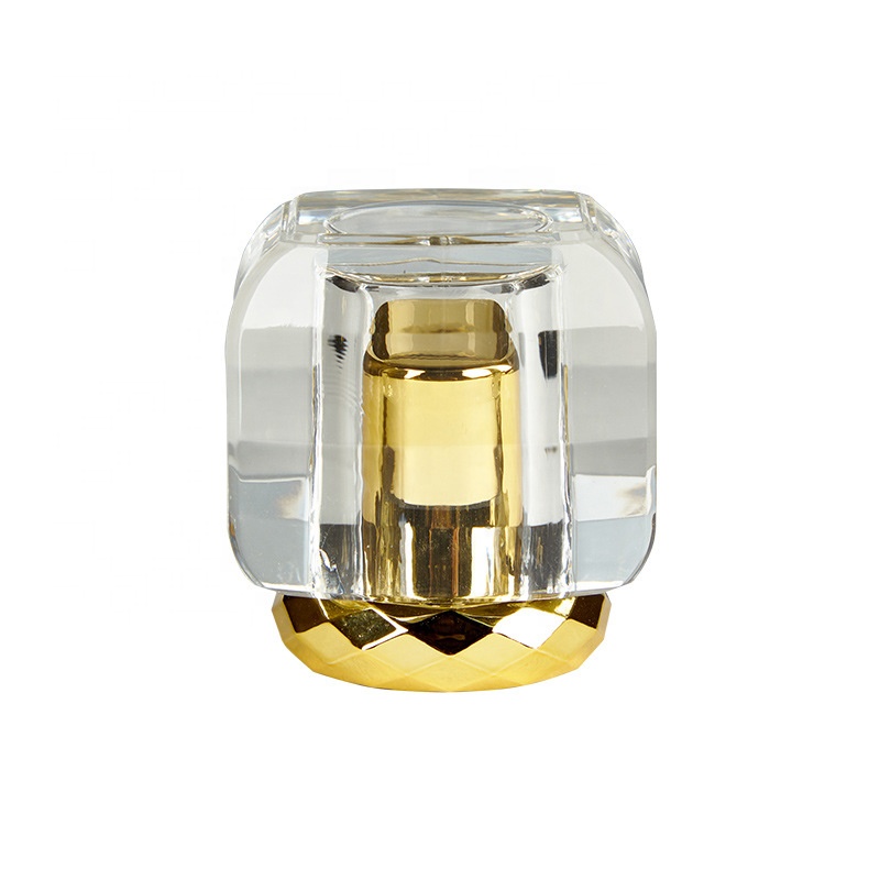 Производитель прозрачных колпачков для духов, квадратные кубические колпачки для бутылок для духов, бесплатные образцы, Премиум качество