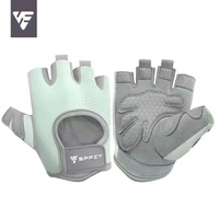 Gants de course à pied, de skateboard et de gym pour enfants, demi-doigts, ajustables, avec logo personnalisé, légers et respirants