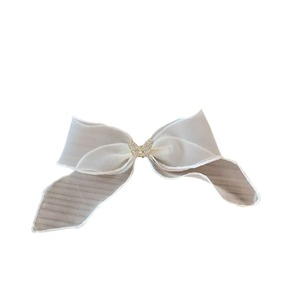 Super fairy spring <b>bow</b> hair <b>clip</b>, mesh pearl hair <b>clip</b> for the back of the head, 2024 new hair accessory, headwear, hair <b>clip</b> - Product Image 5