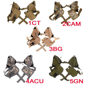 戦術的なユニバーサルガンホルスター左手 & 右手隠しショルダーキャリーポーチ狩猟用アウトドアスポーツ - Product Image 4