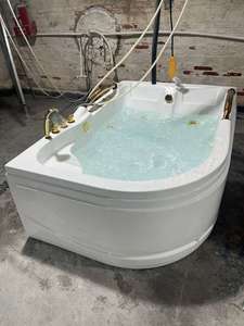 Bestseller: 2-Personen-Acryl-Badewanne mit Whirlpool-Funktion, LED am Boden, Outdoor-Massage-Whirlpool, Spa, <span class=keywords><strong>Jacuzzi</strong></span> und Indoor-Badewanne - Product Image 3