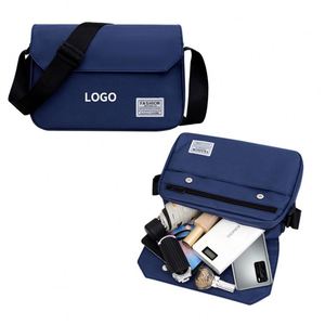 Mini sac à bandoulière mignon pour filles, logo personnalisé, unisexe, vert foncé, sac à dos à bandoulière unique pour femmes - Product Image 3