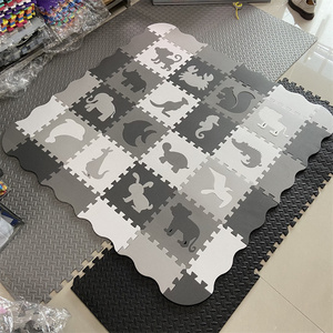 Bán Sỉ Mẫu Miễn Phí Tùy Chỉnh 30X30X1Cm Thảm Xốp Ghép Hình Cho Trẻ Em Eva Sàn Corral Didactico Bebe Với Hình Dạng Phù Hợp Với Động Vật Dễ Thương - Product Image 3