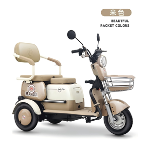SumE Scooter Eléctrico Plegable de Tres Ruedas de 800W a Prueba de Agua para Adultos con Caja de Carga, Batería de Litio, Capacidad de Carga de 180 kg - Product Image 6