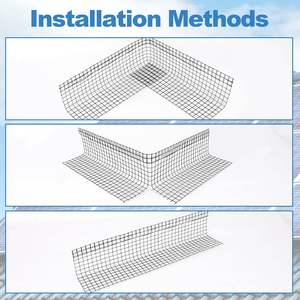 Gegalvaniseerd 1,0 mm dik 8 inch UV-bestendig duurzaam vogelnet duivenafschrikmiddel voor zonnepanelen - Product Image 2