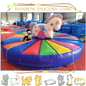 Juego <span class=keywords><strong>de</strong></span> paseo inflable <span class=keywords><strong>de</strong></span> unicornio <span class=keywords><strong>de</strong></span> PVC <span class=keywords><strong>de</strong></span> alta calidad, juego <span class=keywords><strong>de</strong></span> gorila inflable rosa para niños, juego <span class=keywords><strong>de</strong></span> rebote inflable al aire libre - Product Image 5