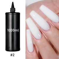 Gel de construction pour ongles 1kg Marque Privée avec aimant, style français, LED UV, non toxique, végétalien, écologique, pour extension d'ongles et nail art