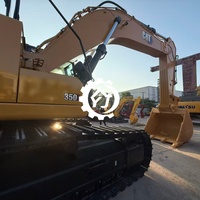 Excavatrice sur chenilles Caterpillar 350 Next Gen de 50 tonnes, équipement minier d'occasion, godet de 8,5 m, puissance de 309 kW, peinture d'origine, modèle 2025