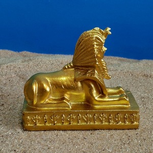 Vendita Diretta dalla Fabbrica di Statue del Leone Faraone con Volto Umano, Tomba di Khufu, Giocattoli Culturali Egiziani per Decorazione Casa e Collezione - Product Image 2