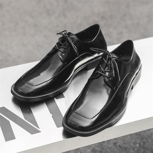 High-quality Genuine Leather Fashionable Mesh Upper Retro Breathable Lightweight Arch Support Flat-bottom Wedding Business - Product Image 2