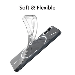 <span class=keywords><strong>Funda</strong></span> a prueba de golpes para teléfono, carcasa trasera transparente a prueba de golpes para nada, 1 unidad - Product Image 3