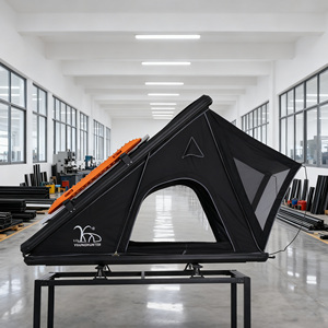 4x4野营车卡车配件硬壳屋顶帐篷铝梯 - Product Image 2