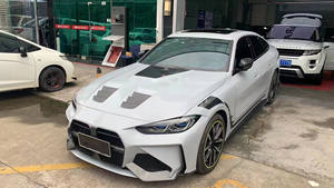 Kit Carrozzeria in Fibra di Carbonio per <span class=keywords><strong>BMW</strong></span> Serie 4 <span class=keywords><strong>G22</strong></span> G26, Kit Carrozzeria Aggiornato Stile Pro con Paraurti Anteriore, Parafango e Diffusore in Fibra di Carbonio - Product Image 3