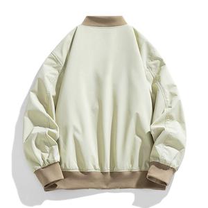 <span class=keywords><strong>Traje</strong></span> de béisbol de color sólido simple de moda transfronterizo para <span class=keywords><strong>hombre</strong></span>, abrigo superior para todas las estaciones, Chaqueta abierta de dos para primavera y otoño, compra en grupo - Product Image 2