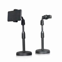 Support de téléphone rotatif et réglable pour bureau, idéal pour les diffusions en direct et l'enregistrement vidéo (vente en gros)