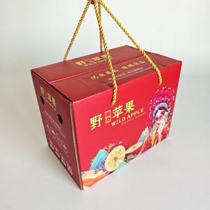 High Quality Eco-Friendly Matte Custom Logo Hard Corrugated Recyclable Kraft Paper <b>Gift</b> <b>Box</b> for Apparel Fruit Holiday <b>Gift</b> - Product Image 1