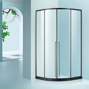 Không thấm nước có thể thu vào vòi hoa sen Màn hình cửa với Cleaner TRIM Ống bản lề phong cách mở cho phòng tập thể dục và căn hộ đi bộ trong phòng tắm - Product Image 5