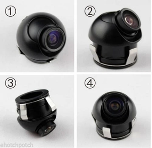 Iposter xe máy ảnh full HD 2MP tầm nhìn ban đêm 170 ° Ống kính mắt cá 360 ° xoay ngược sao lưu phía sau xem phía trước máy ảnh 1080P - Product Image 5