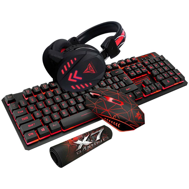 Combo Gamer Megaport : Clavier + Souris Filaire RGB 6400 DPI - Neuf Sous Blister