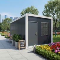 Casa Contenedor Prefabricada Expandible de 20 pies, Estándar AU, Moderna, de Madera, Modular, Transpirable, Portátil, Personalizable, de Lujo, con 2 o 3 Dormitorios