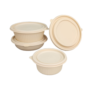 Bols et assiettes biodégradables en amidon de maïs jetables en gros - Product Image 2