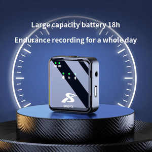 ไมโครโฟน<span class=keywords><strong>ต</strong></span>ิดปกเสื้อไร้สาย<span class=keywords><strong>แบ</strong></span>บ SX63มืออาชีพพร้อมกล่อง<span class=keywords><strong>ชาร์จ</strong></span> Type C สำหรับ <span class=keywords><strong>iPhone</strong></span> สำหรับการส<span class=keywords><strong>ต</strong></span>รีมสดและ vlogging - Product Image 2