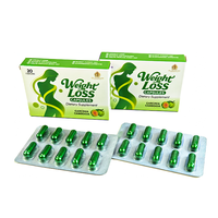 Compléments alimentaires amincissants pour adultes les plus vendus, avec du thé vert et de l'extrait de Garcinia Cambogia en capsules