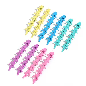 Metal Clips Kids Colorful Sky Blue Hair Pins Kids Clips Accessories For Girls Made In China With High Quality