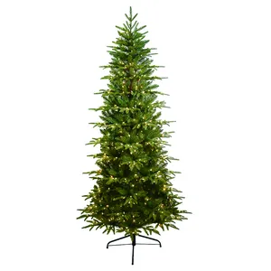 Fabriek Groothandel Populaire Hoge Kwaliteit Lage Prijs Pe Pvc Gemengde Verlichte Kunstmatige Kerstbomen Voor Vakantie Decoratie