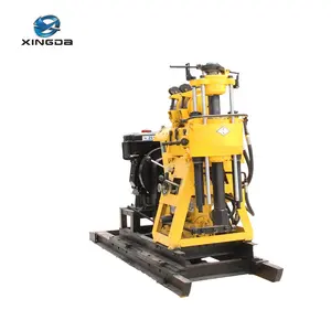 130m Small Portable Geotechnical Investigation SPT Diamond Drill Drilling Rig