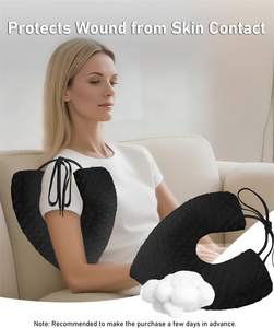 Oreiller pour mastectomie : Fournitures de récupération post-mastectomie pour dormir et soutenir le <span class=keywords><strong>bras</strong></span> - Product Image 3